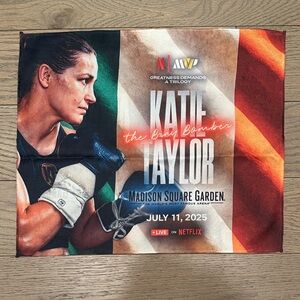 Katie Taylor Amanda Serrano Collectible Boxing Towel